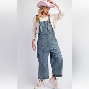 Women's Denim Overalls